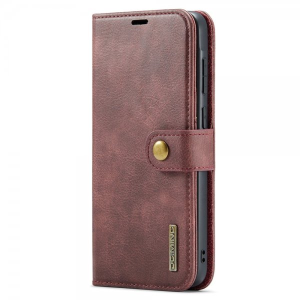 Dg.Ming Samsung Galaxy A37 Etui med Aftageligt Cover Rød