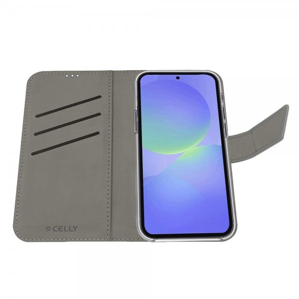 Celly Samsung Galaxy A37 Cover Wally Wallet Case Sort