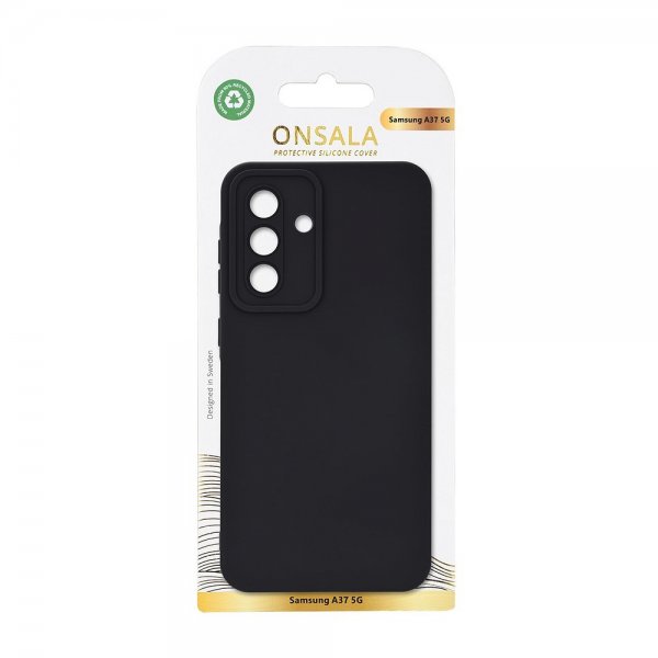 Onsala Samsung Galaxy A37 Cover Silikonefølelse Sort