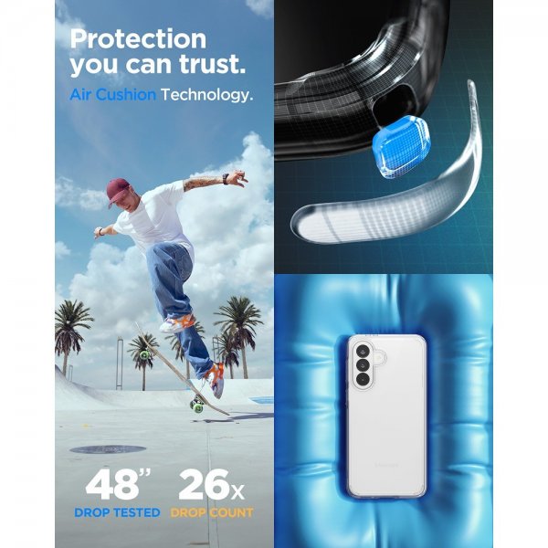 Spigen Samsung Galaxy A37 Cover Ultra Hybrid Crystal Clear