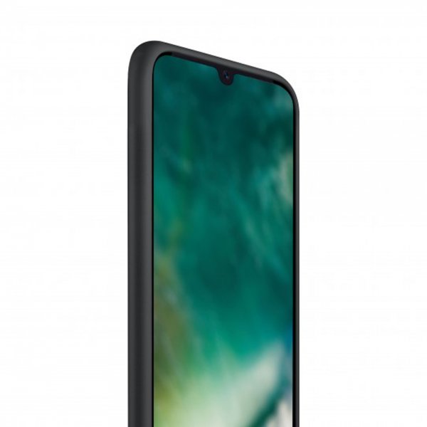 Xqisit Samsung Galaxy A41 Cover Silikone Sort