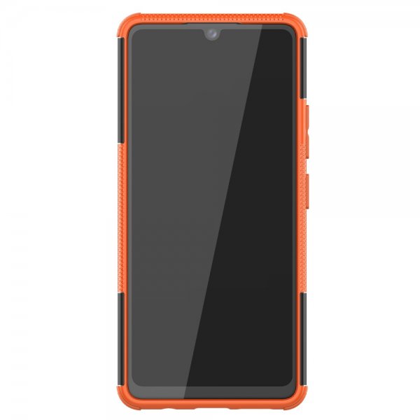 Samsung Galaxy A42 5G Cover Dækmønster Stativfunktion Orange