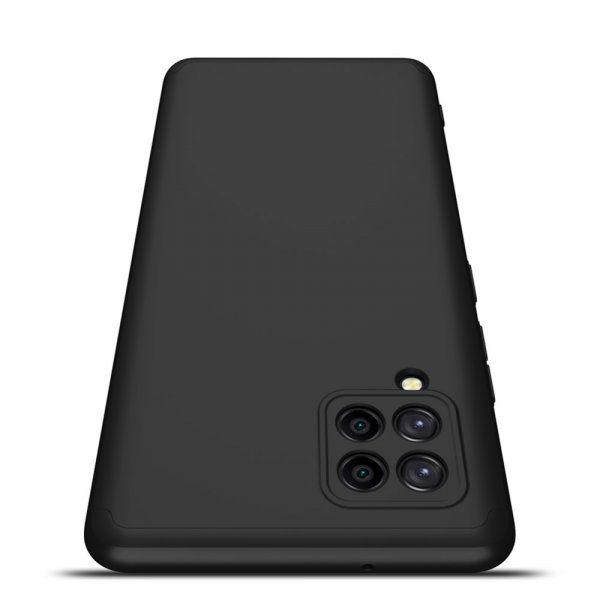 GKK Samsung Galaxy A42 5G Cover Tredelt Sort