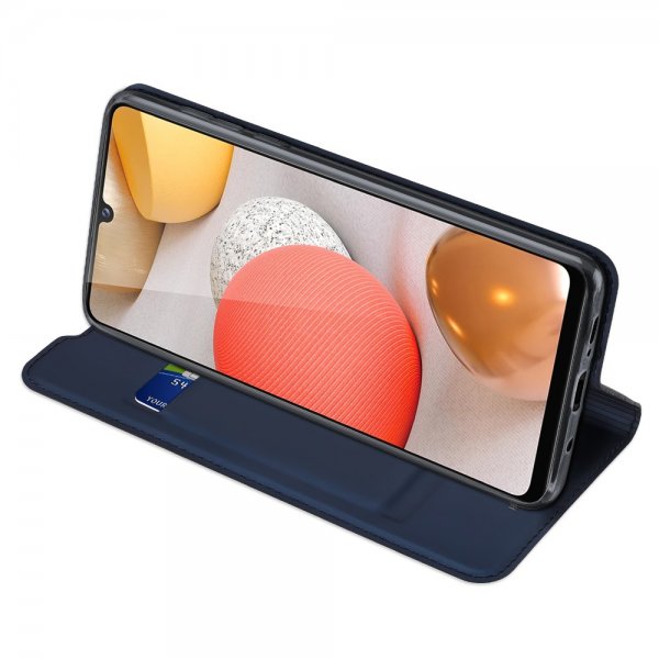 Dux Ducis Samsung Galaxy A42 5G Cover Skin Pro Series Mørkeblå