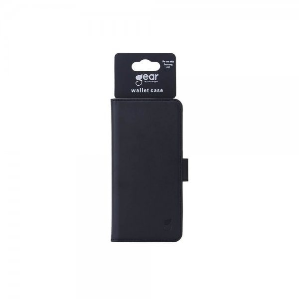 Gear Samsung Galaxy A51 Cover med Kreditkortsholder Sort