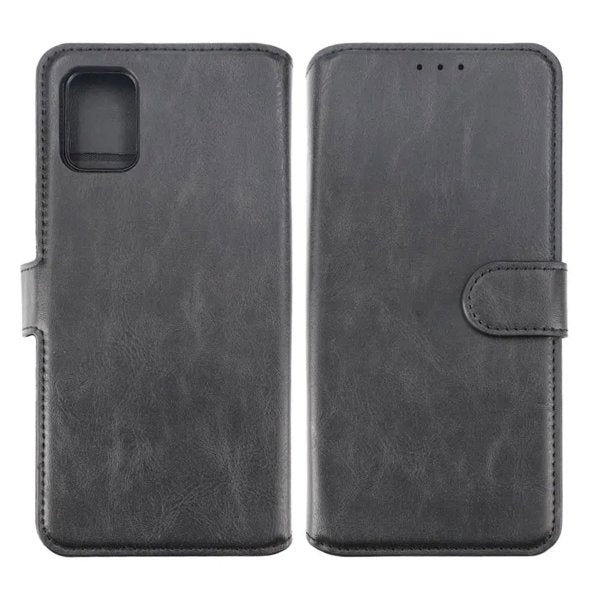 Rvelon Samsung Galaxy A51 Etui Magnetisk Aftageligt Cover Sort