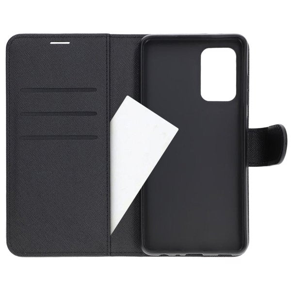 Samsung Galaxy A51 Etui 3 Kortlommer Sort