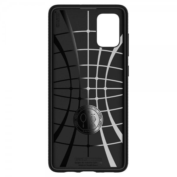 Spigen Samsung Galaxy A51 Cover Liquid Air Mat Sort
