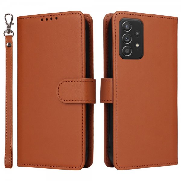 Betopnice Samsung Galaxy A52/A52s 5G Etui med aftageligt Cover 005 Brun