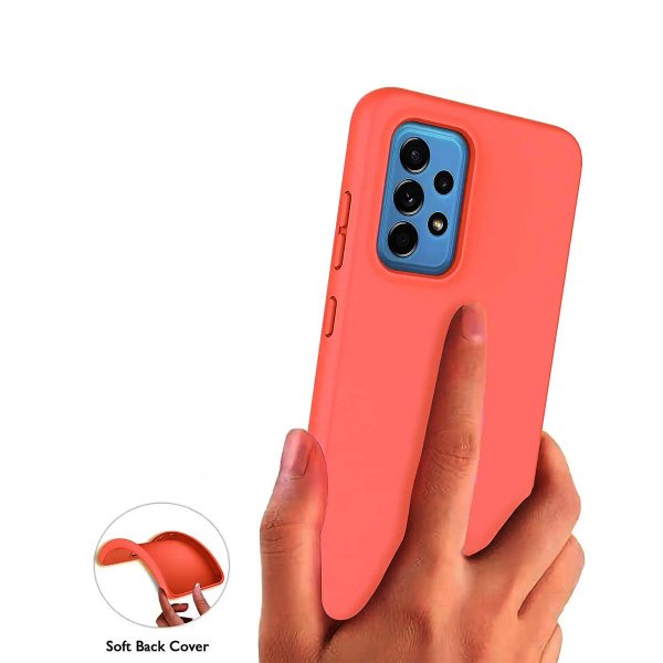 Rvelon Samsung Galaxy A52/A52s 5G Cover Silikone Rosa