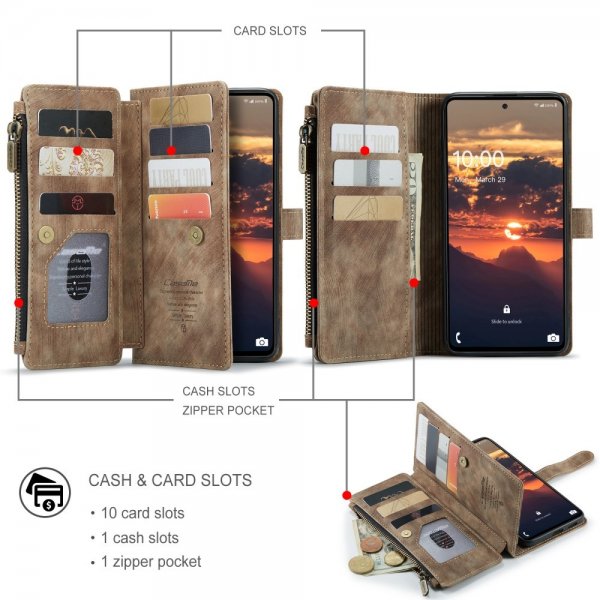 CaseMe Samsung Galaxy A53 5G Etui C30 Series Brun