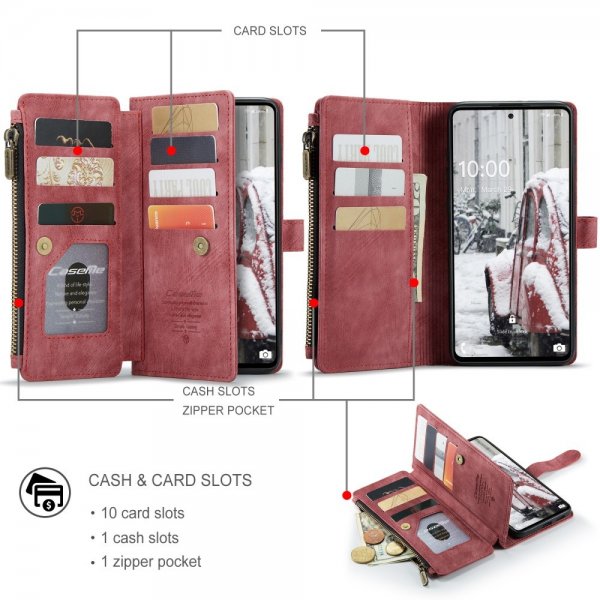 CaseMe Samsung Galaxy A53 5G Etui C30 Series Rød