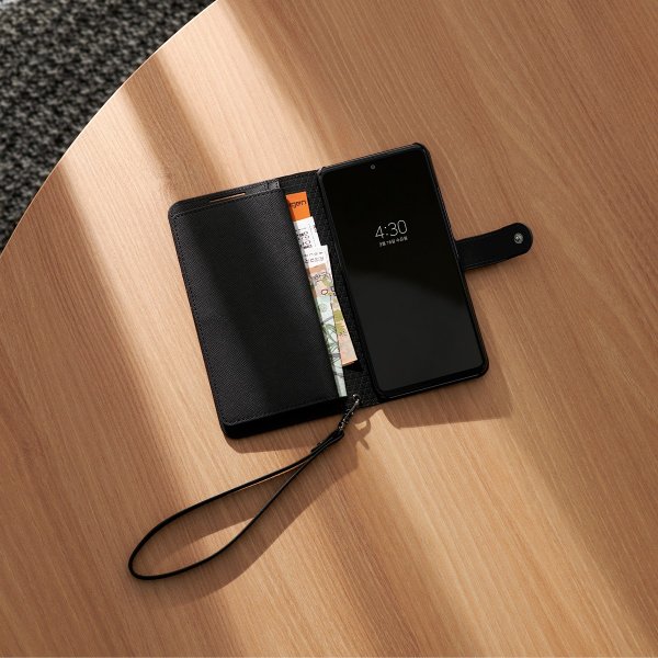 Spigen Samsung Galaxy A53 5G Etui Wallet S Plus Sort