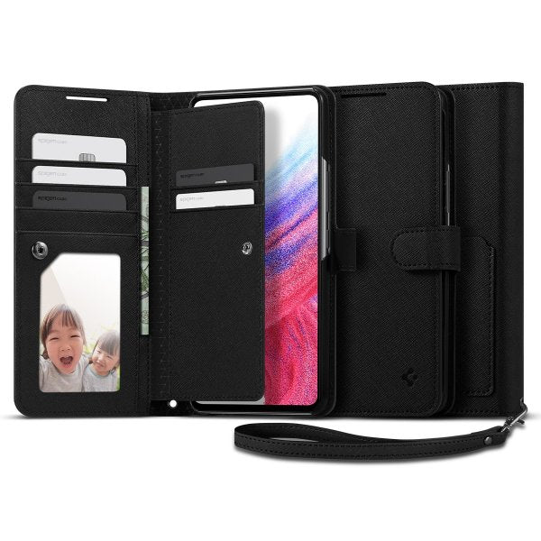 Spigen Samsung Galaxy A53 5G Etui Wallet S Plus Sort