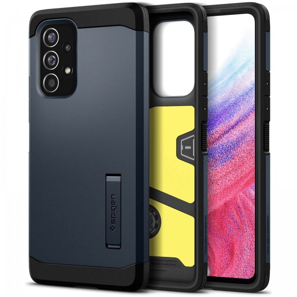 Spigen Samsung Galaxy A53 5G Cover Tough Armor Metal Slate