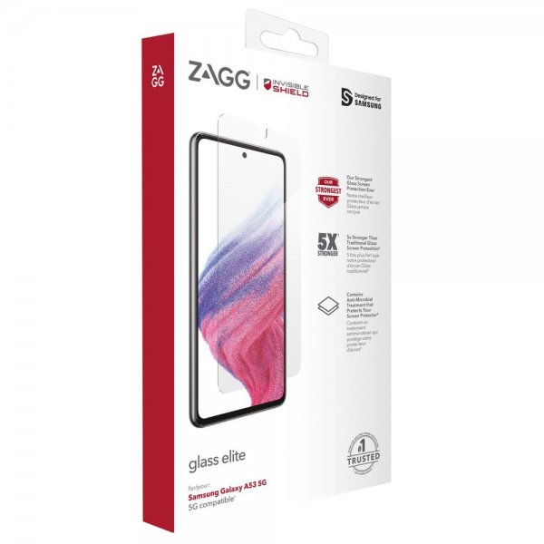 ZAGG InvisibleShield Samsung Galaxy A53 5G Skærmbeskyttelse Glass Elite