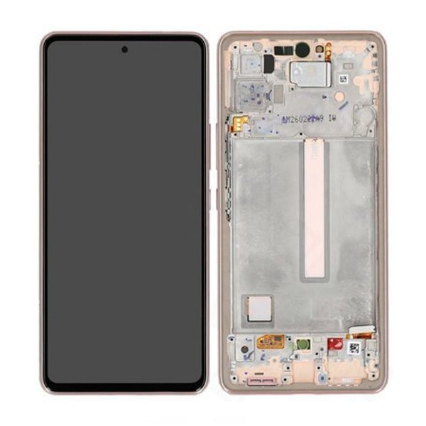 Samsung Galaxy A53 5G (SM-A536B) LCD Skærm med Display Original - Peach