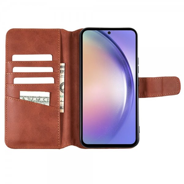 Nordic Covers Samsung Galaxy A54 5G Cover Essential Leather Maple Brown