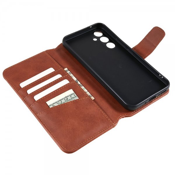 Nordic Covers Samsung Galaxy A54 5G Cover Essential Leather Maple Brown