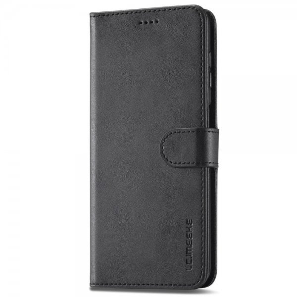Lc.Imeeke Samsung Galaxy A54 5G Cover med Kortlomme Standerfunktion Sort