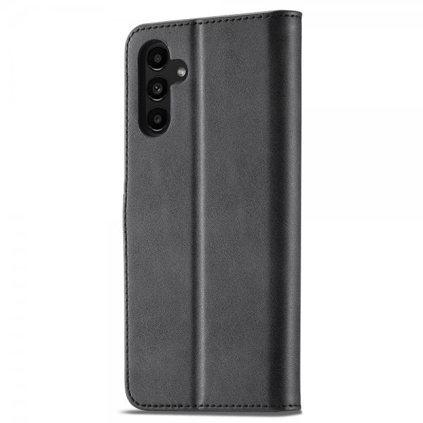 Lc.Imeeke Samsung Galaxy A54 5G Cover med Kortlomme Standerfunktion Sort