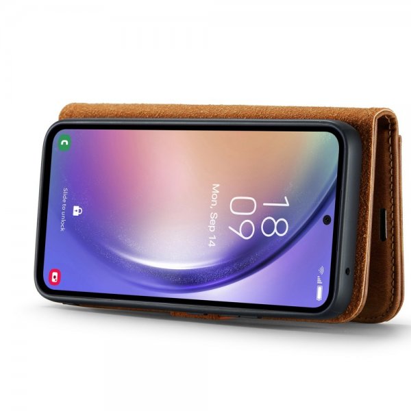 Dg.Ming Samsung Galaxy A54 5G Cover med aftageligt etui Brun