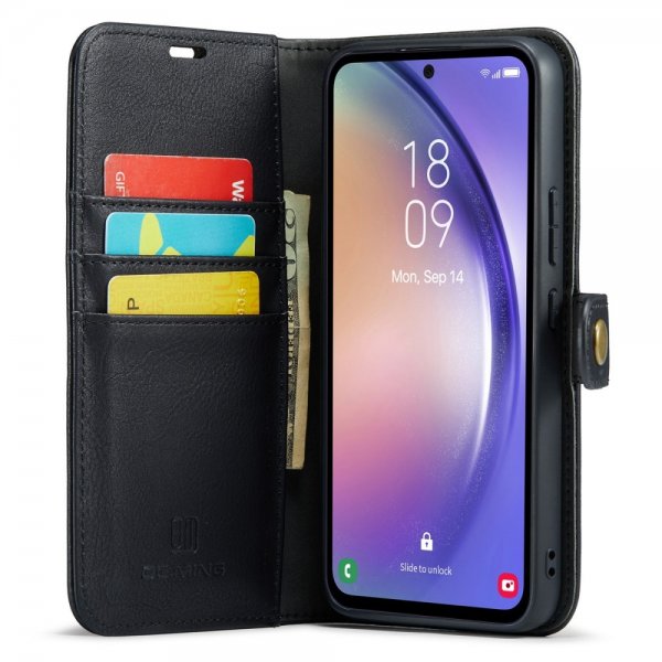 Dg.Ming Samsung Galaxy A54 5G Cover med aftageligt Cover Sort