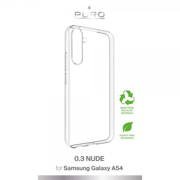 Puro Samsung Galaxy A54 5G Cover Nude Transparent