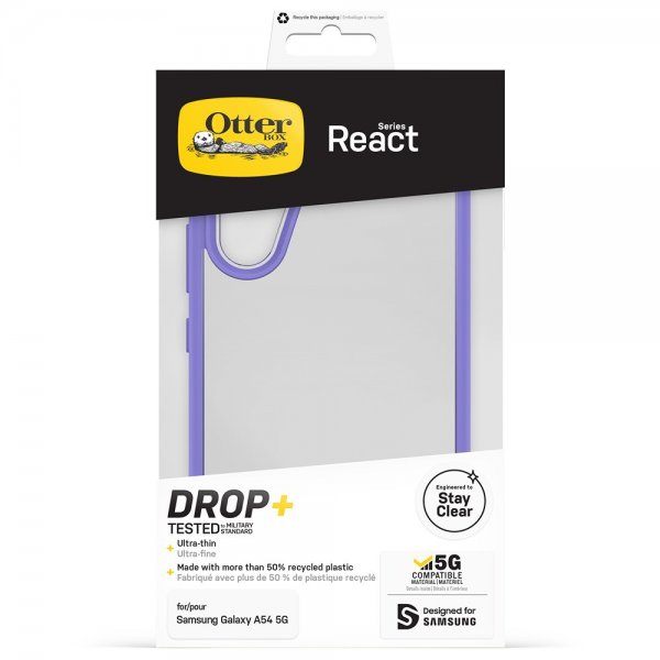 Otterbox Samsung Galaxy A54 5G Cover React Purplexing