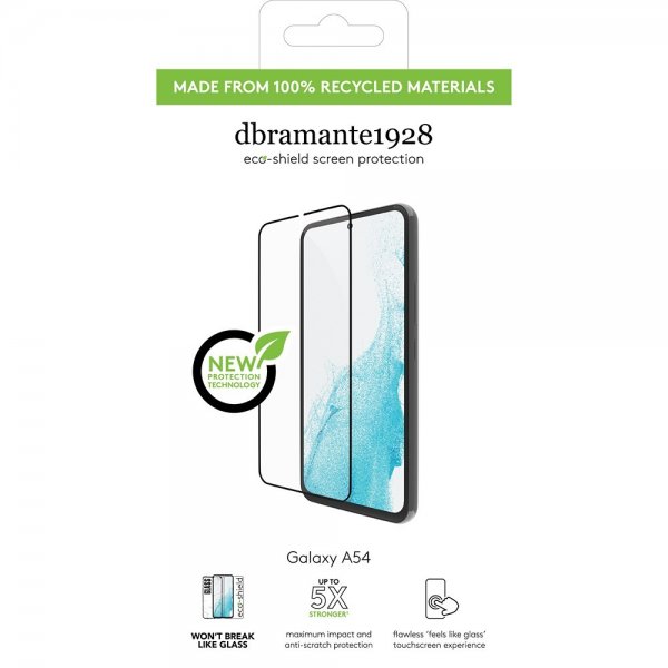 dbramante1928 Samsung Galaxy A54 5G Skærmbeskyttelse eco-shield