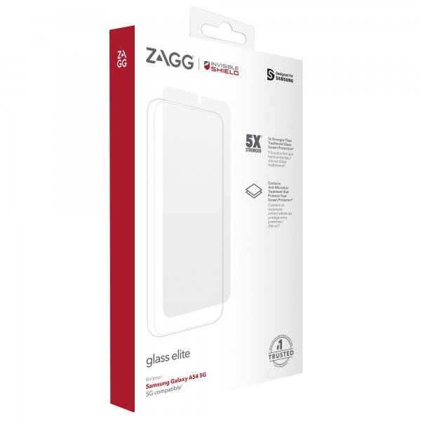 ZAGG InvisibleShield Samsung Galaxy A54 5G Skærmbeskyttelse Glass Elite