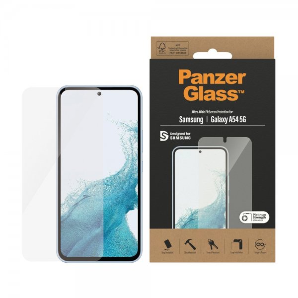 PanzerGlass Samsung Galaxy A54 5G Skærmbeskyttelse Ultra-Wide Fit