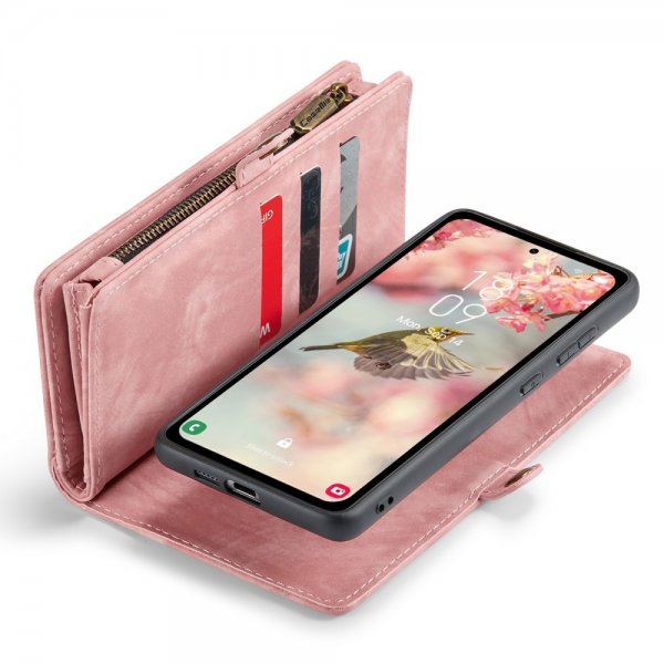 CaseMe Samsung Galaxy A55 Etui 008 Series Aftageligt Cover Rosa