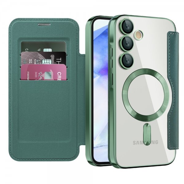 Samsung Galaxy A55 Cover MagSafe Grøn