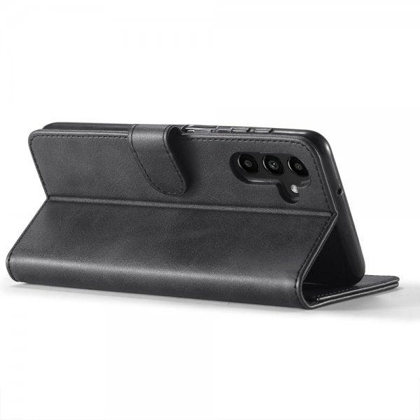 Lc.Imeeke Samsung Galaxy A55 Etui med Kortlomme Stativfunktion Sort