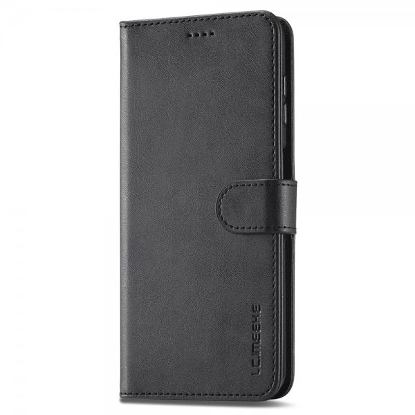 Lc.Imeeke Samsung Galaxy A55 Etui med Kortlomme Stativfunktion Sort