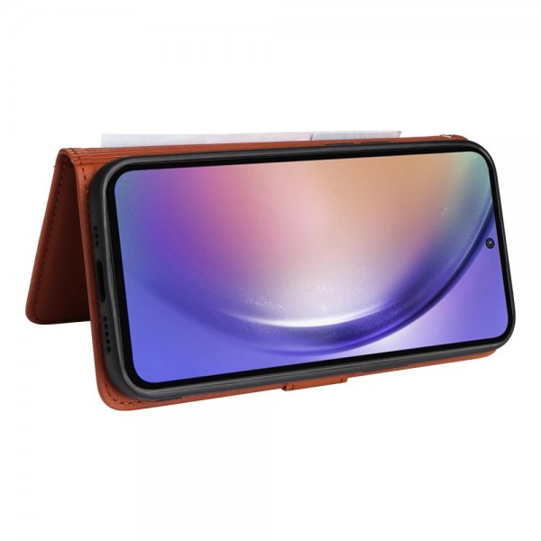 Betopnice Samsung Galaxy A55 Etui med Aftageligt Cover 005 Brun