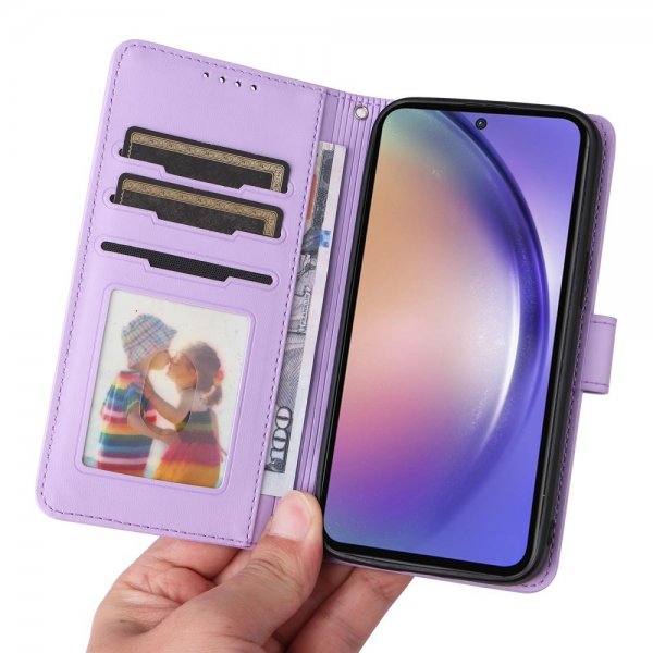 Betopnice Samsung Galaxy A55 Etui med Aftageligt Cover 005 Lilla