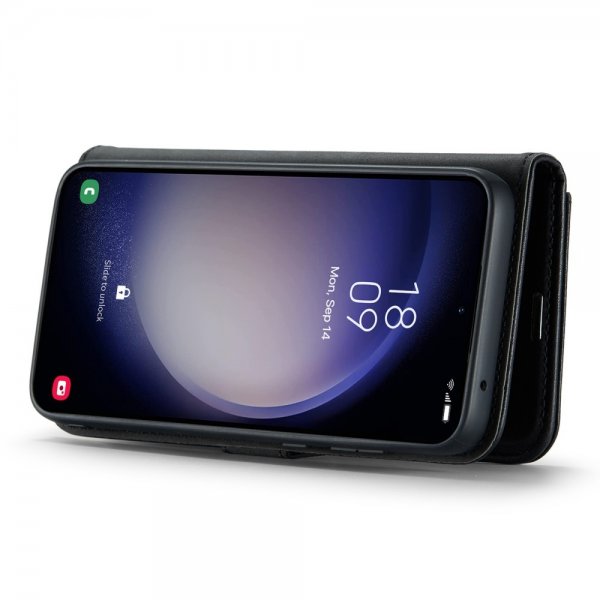 Dg.Ming Samsung Galaxy A55 Etui med Aftageligt Cover Sort