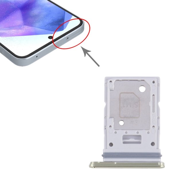 Samsung Galaxy A55 SIM-kortholder - Guld