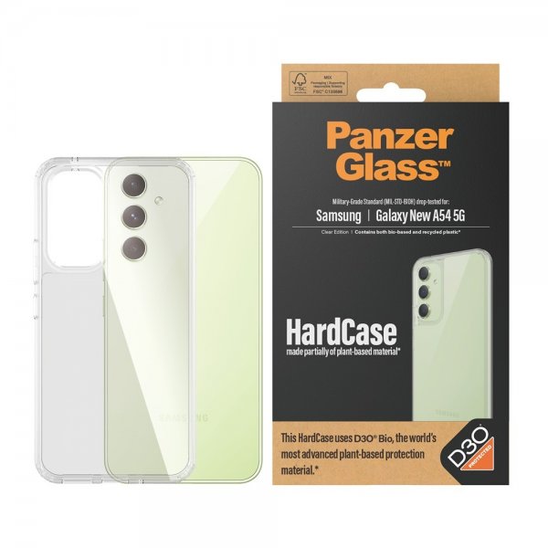 PanzerGlass Samsung Galaxy A55 Cover HardCase D3O Transparent