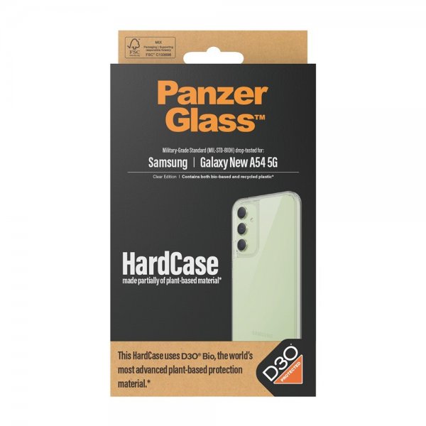 PanzerGlass Samsung Galaxy A55 Cover HardCase D3O Transparent