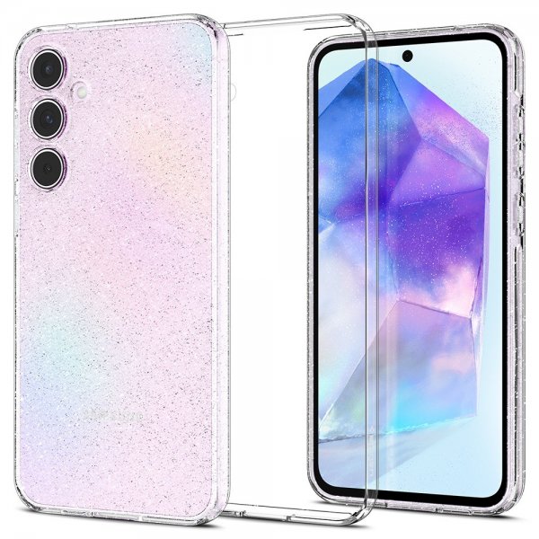 Spigen Samsung Galaxy A55 Cover Liquid Crystal Glitter Crystal Quartz