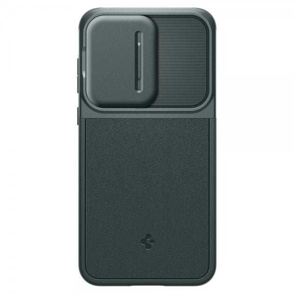 Spigen Samsung Galaxy A55 Cover Optik Armor Abyss Green