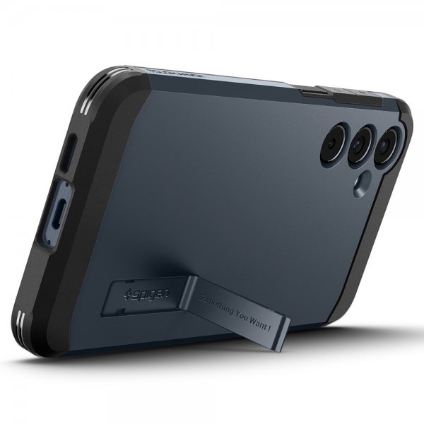 Spigen Samsung Galaxy A55 Cover Tough Armor Metal Slate