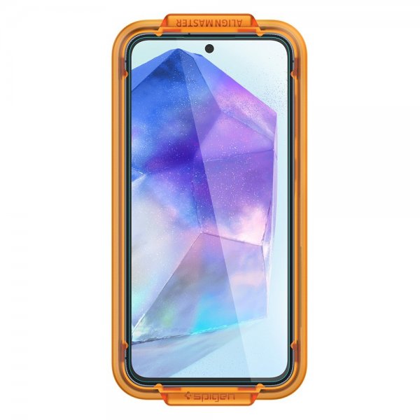 Spigen Samsung Galaxy A55 Skærmbeskyttelse GLAS.tR ALIGNmaster 2-pak
