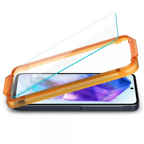 Spigen Samsung Galaxy A55 Skærmbeskyttelse GLAS.tR ALIGNmaster 2-pak