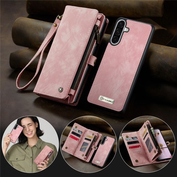 CaseMe Samsung Galaxy A56 Etui 008 Series Aftageligt Cover Rosaguld