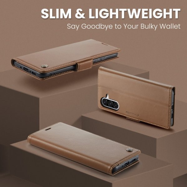 CaseMe Samsung Galaxy A56 Etui 023 Series Brun