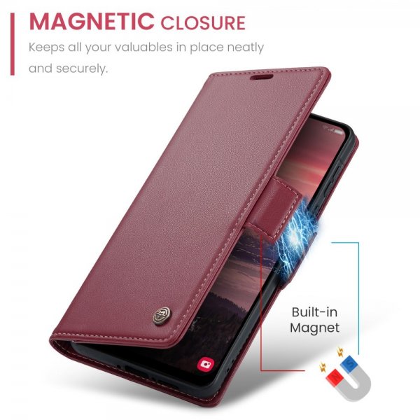 CaseMe Samsung Galaxy A56 Etui 023-serien Rød